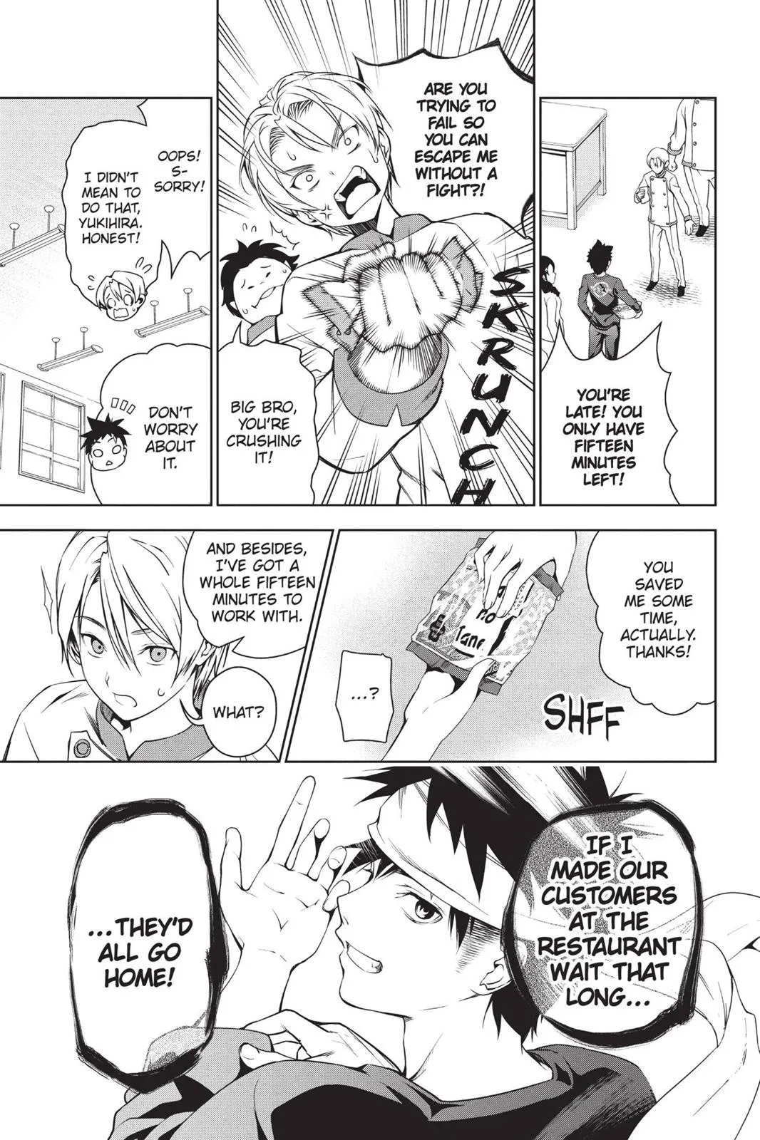 Read Food Wars en Manga Online
