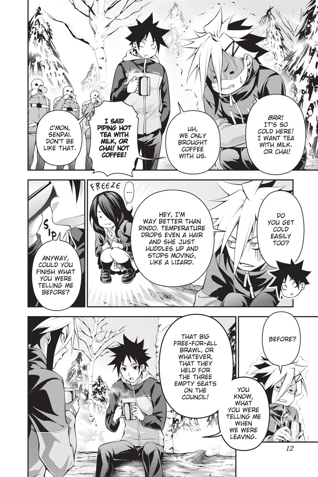 Read Food Wars en Manga Online