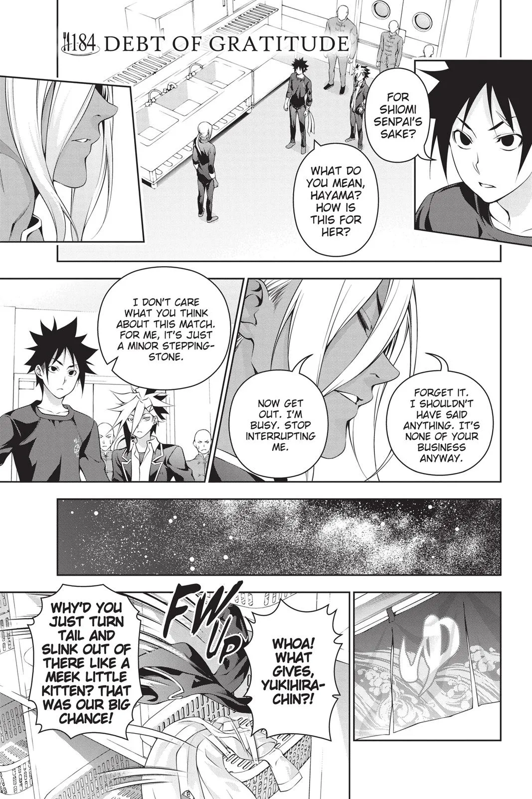 Read Food Wars en Manga Online