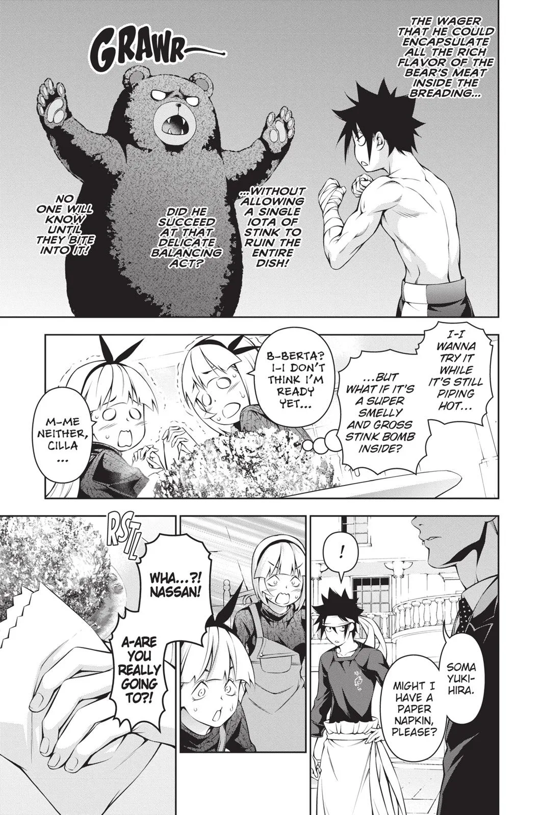 Read Food Wars en Manga Online