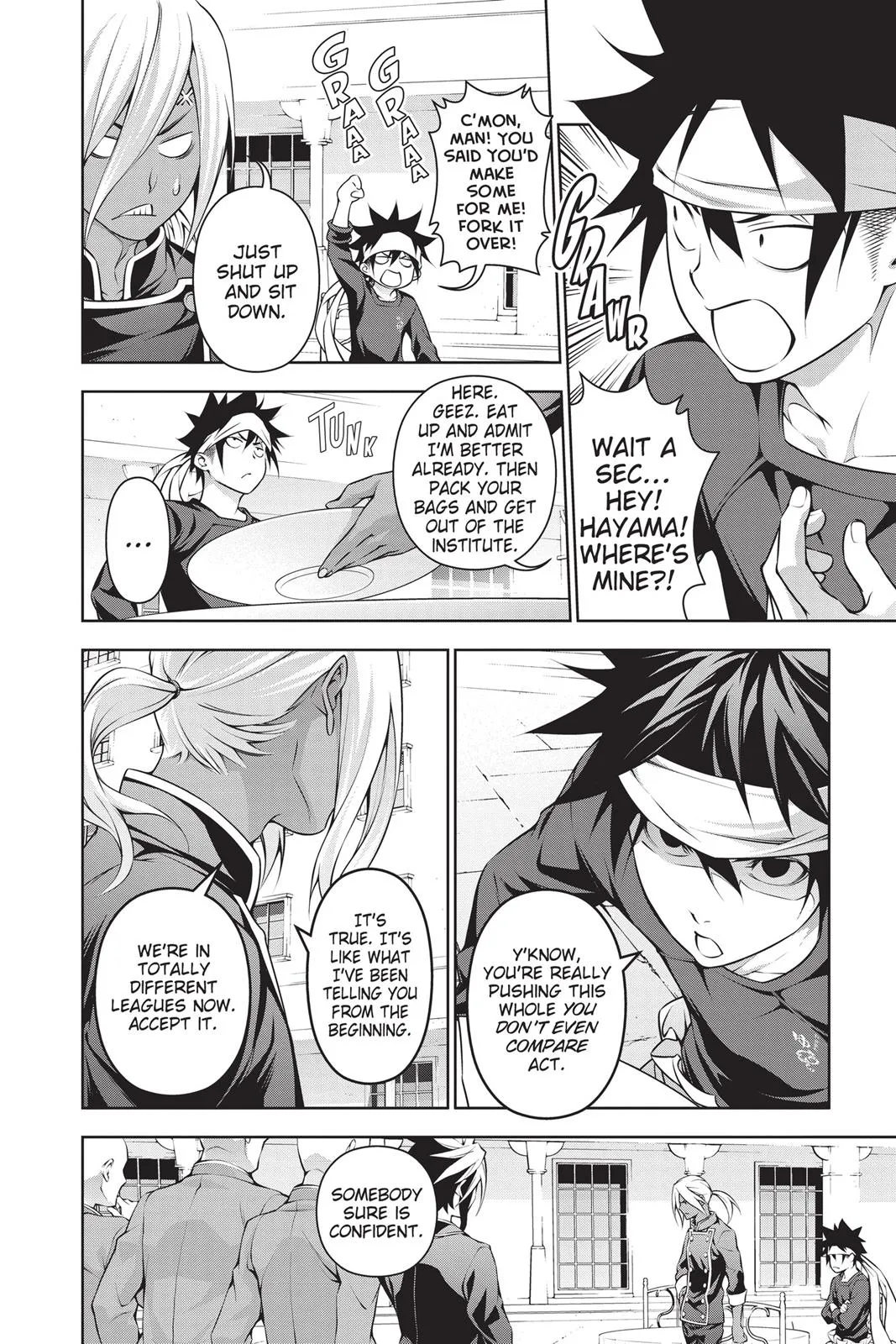 Read Food Wars en Manga Online