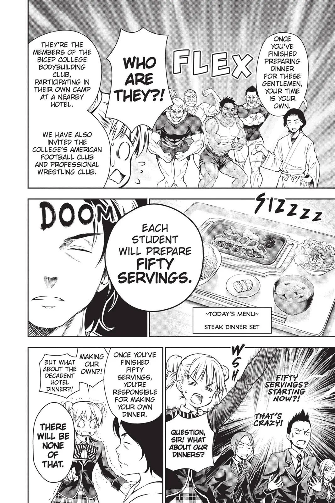 Read Food Wars en Manga Online