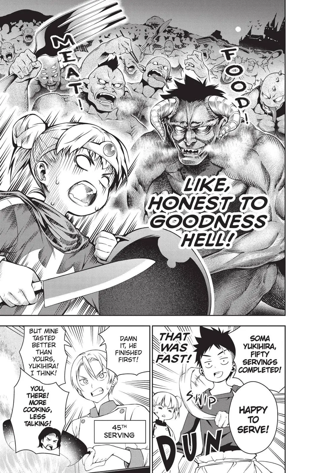Read Food Wars en Manga Online