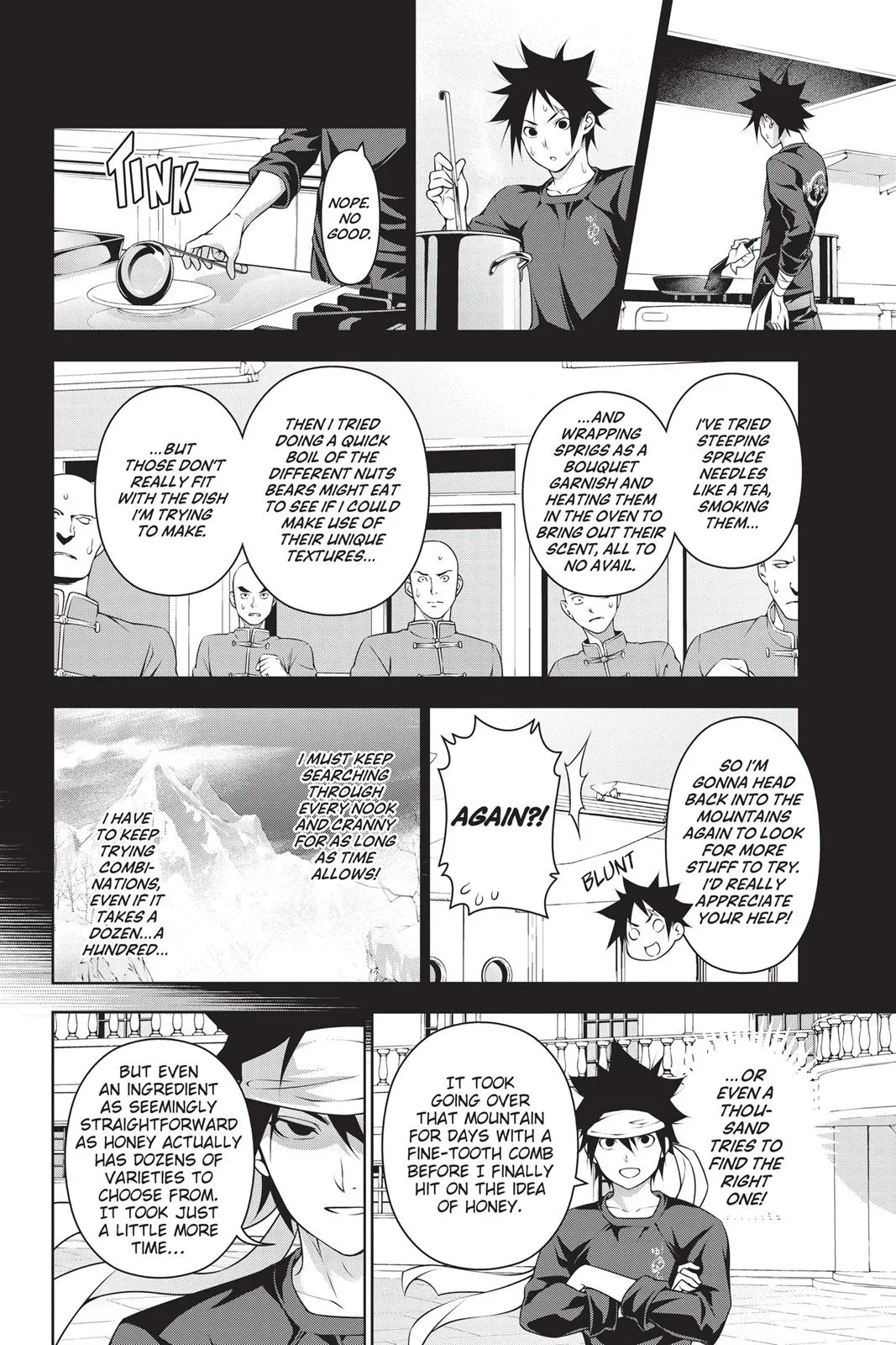 Read Food Wars en Manga Online