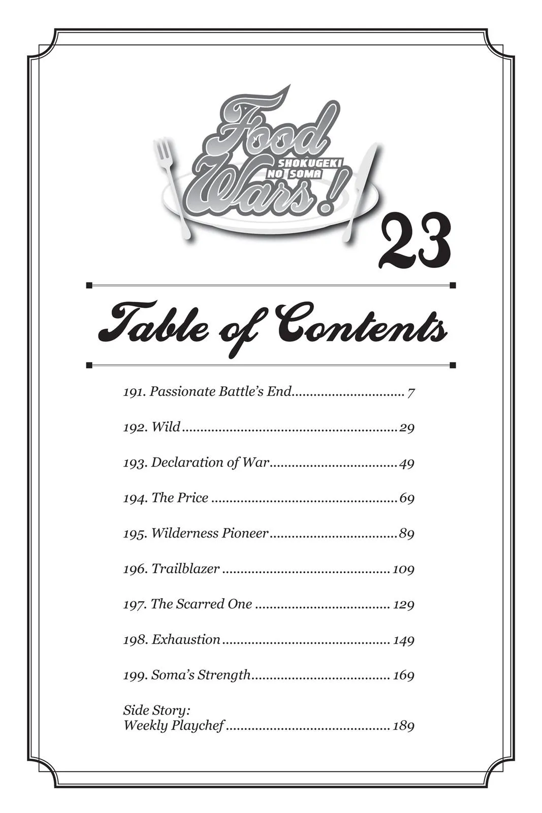 Read Food Wars en Manga Online