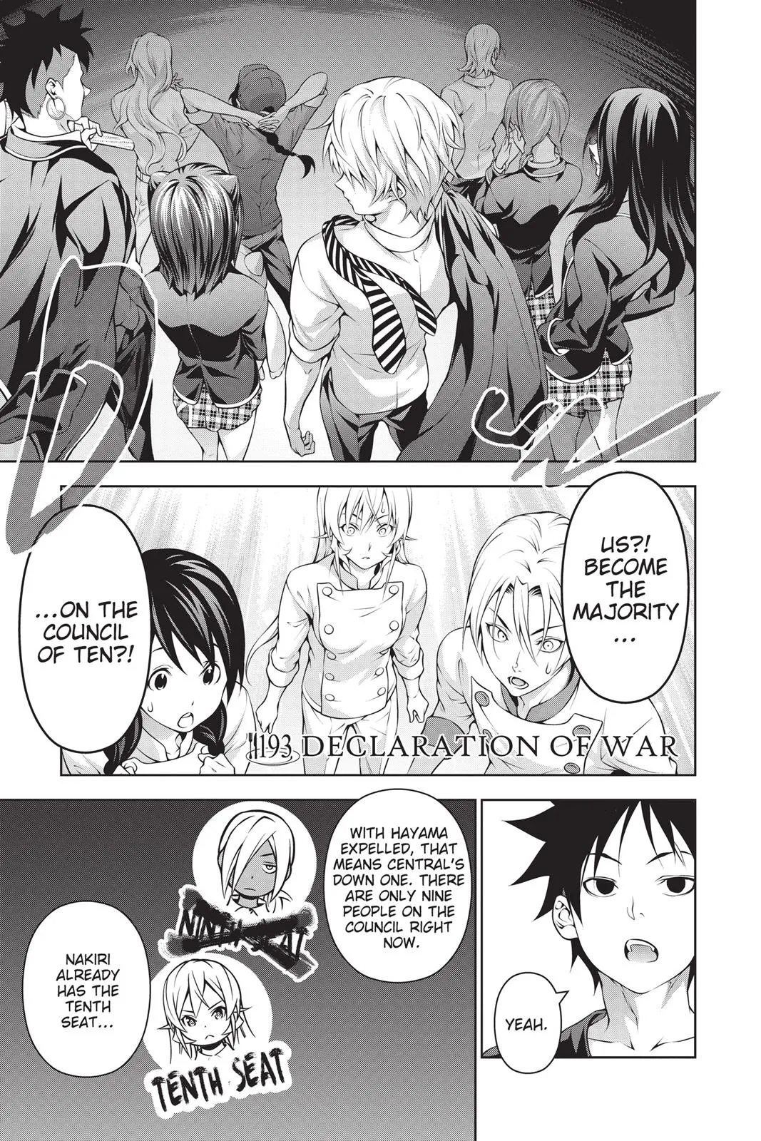 Read Food Wars en Manga Online