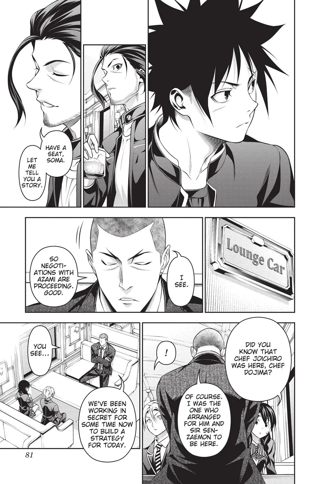 Read Food Wars en Manga Online