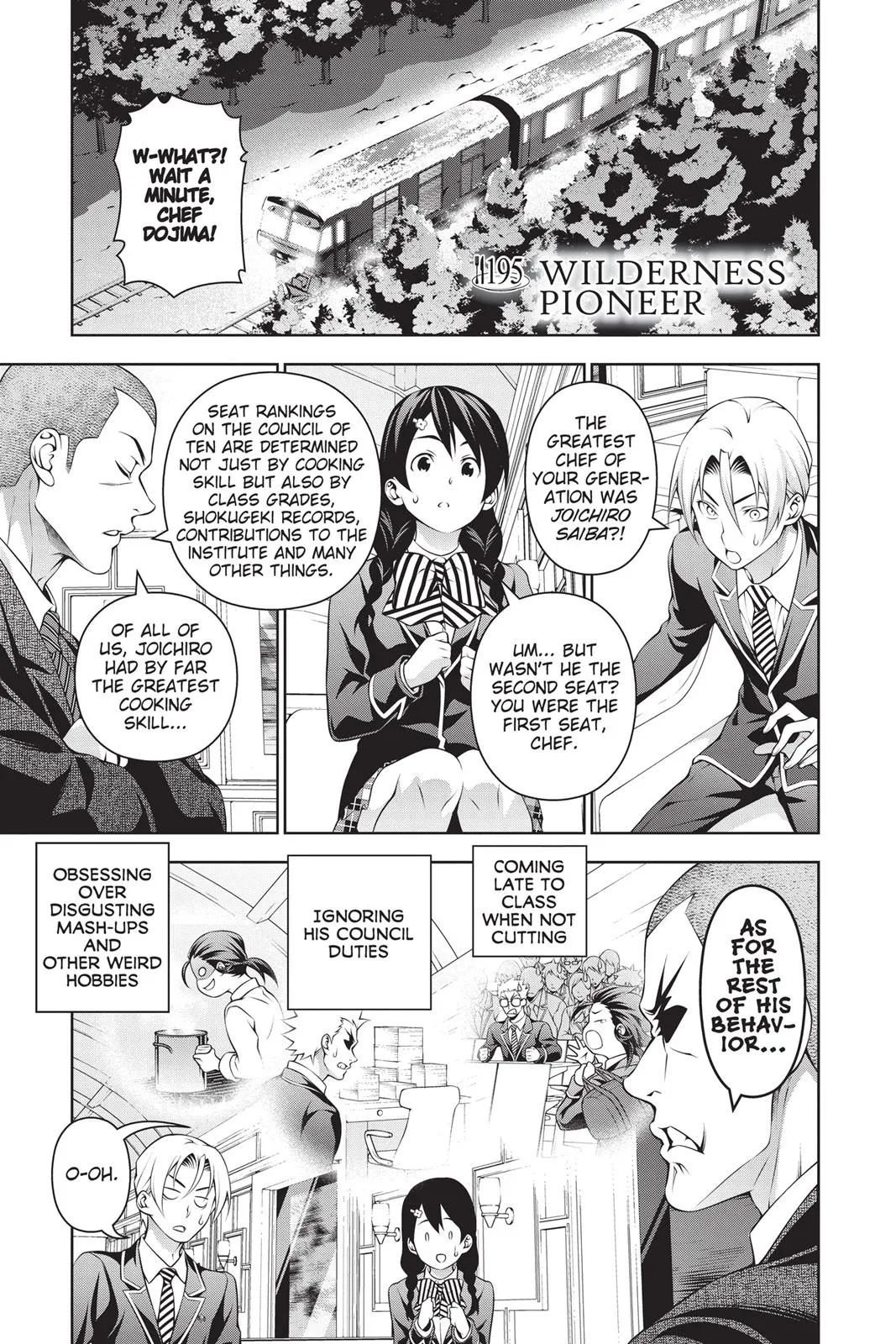 Read Food Wars en Manga Online