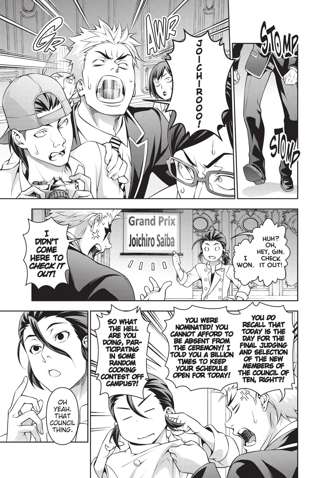 Read Food Wars en Manga Online
