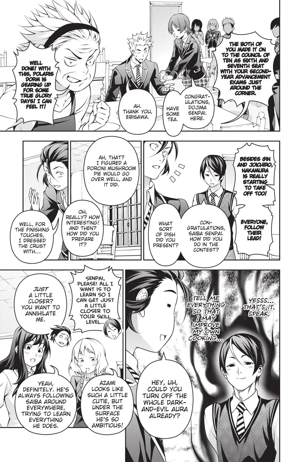 Read Food Wars en Manga Online