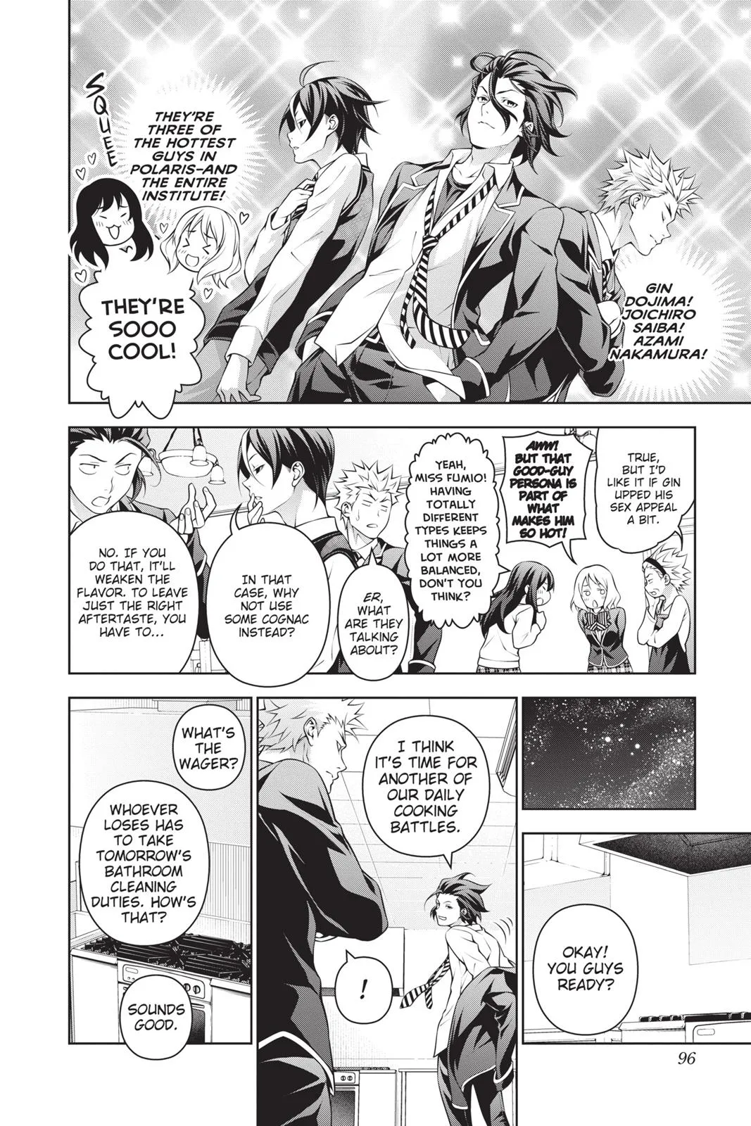 Read Food Wars en Manga Online