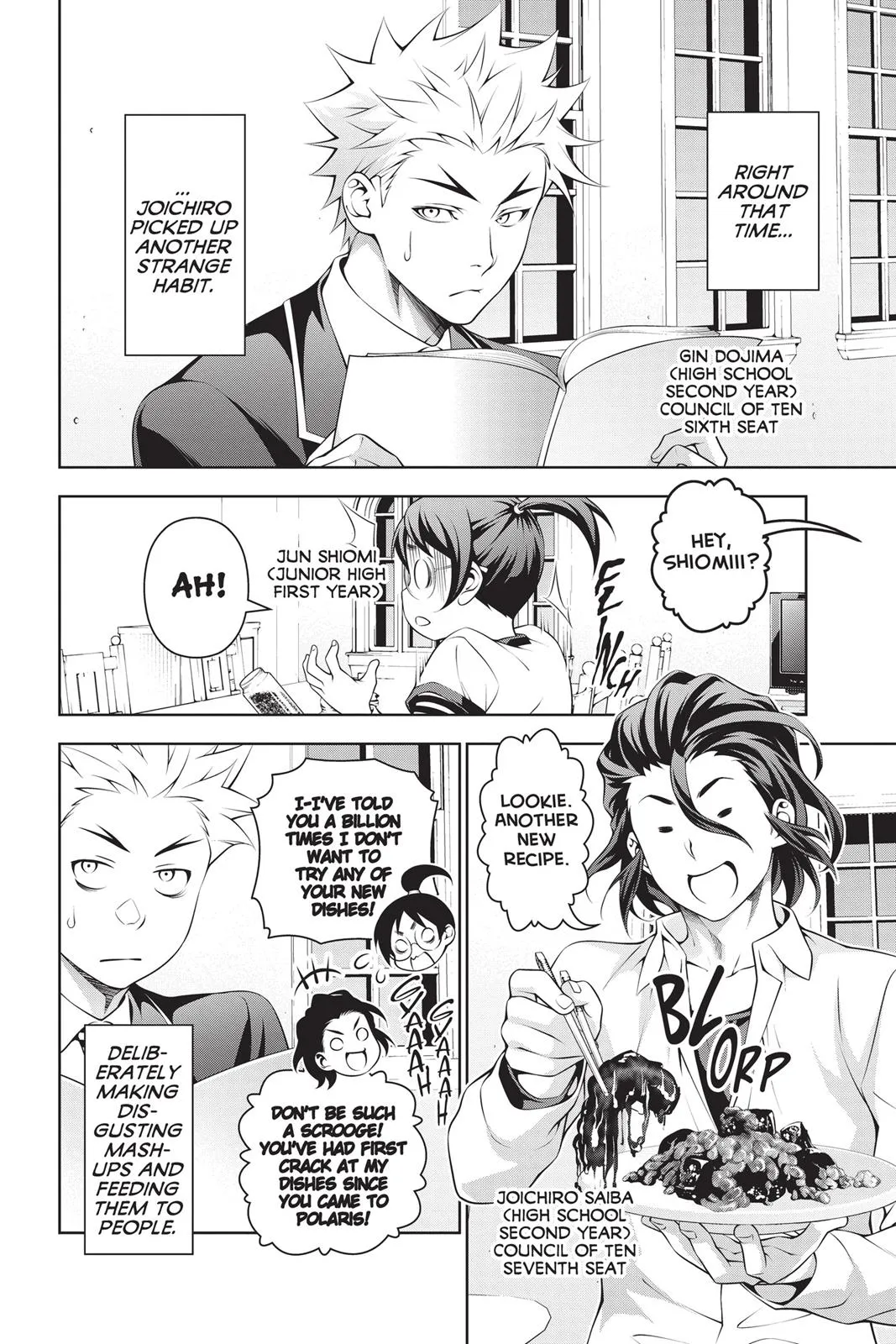 Read Food Wars en Manga Online