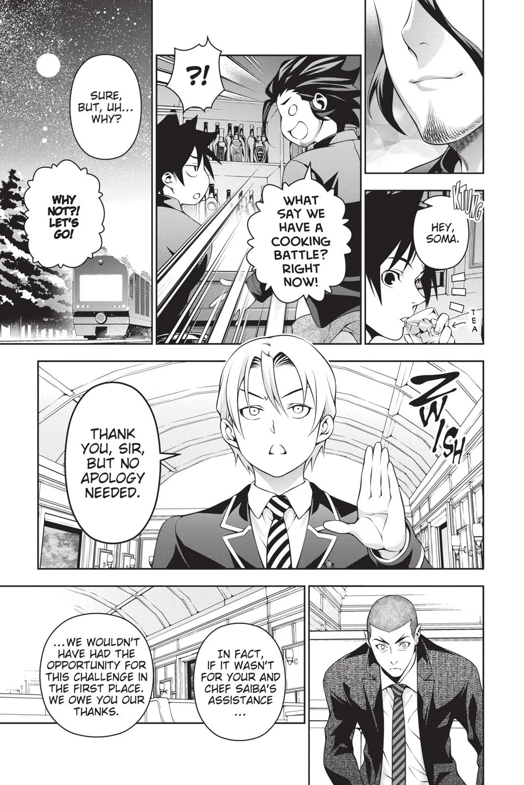 Read Food Wars en Manga Online