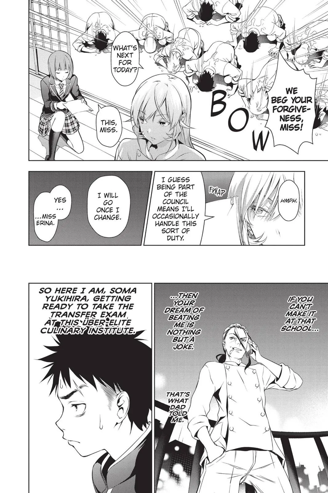 Read Food Wars en Manga Online