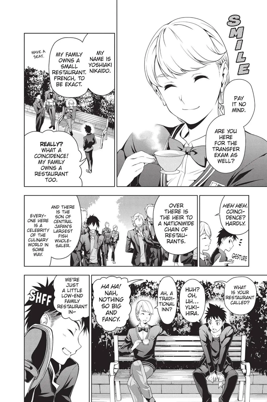 Read Food Wars en Manga Online