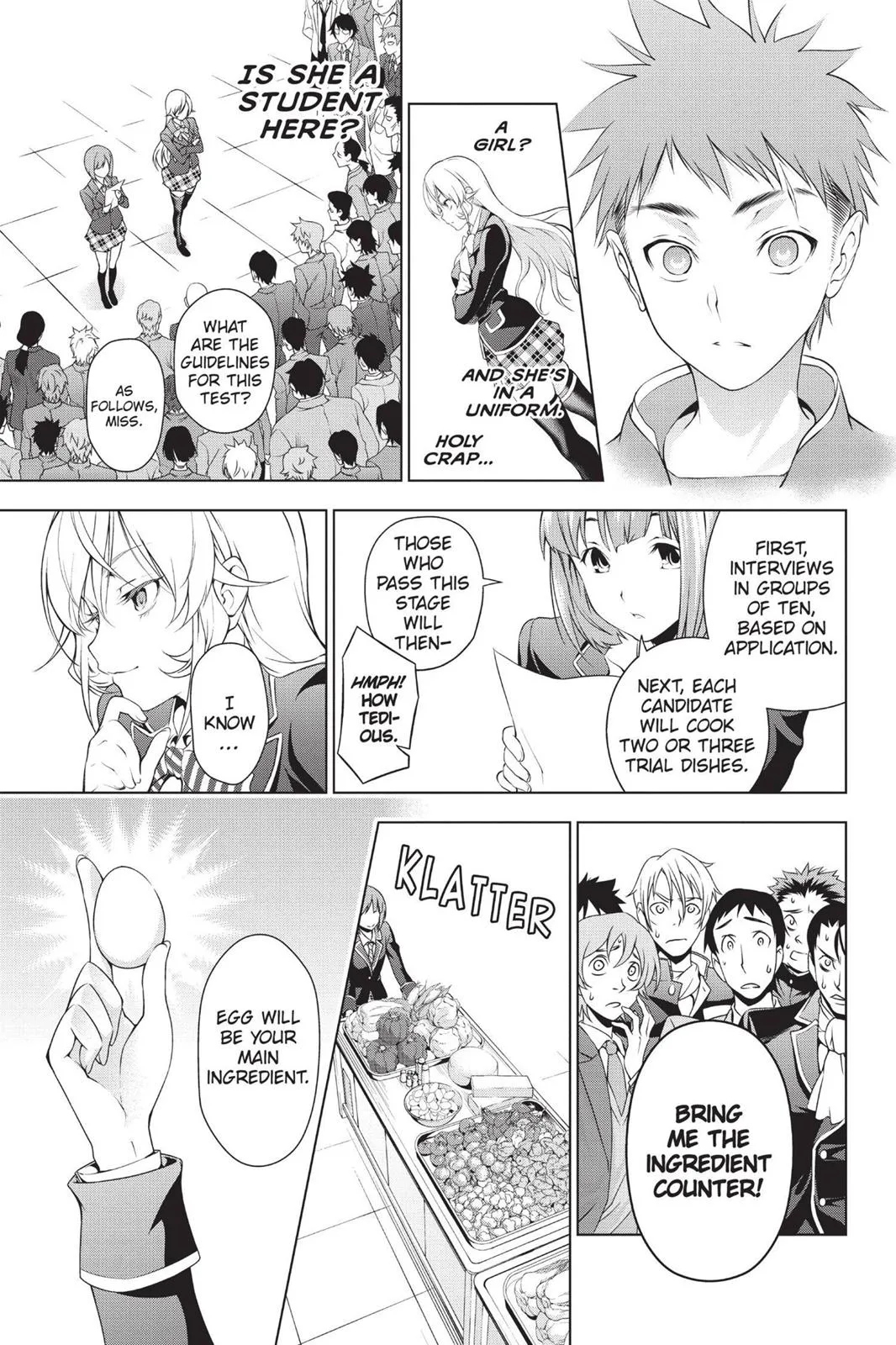 Read Food Wars en Manga Online