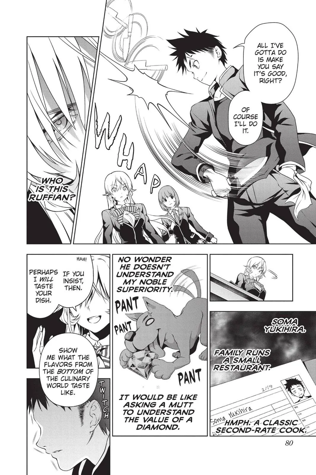 Read Food Wars en Manga Online