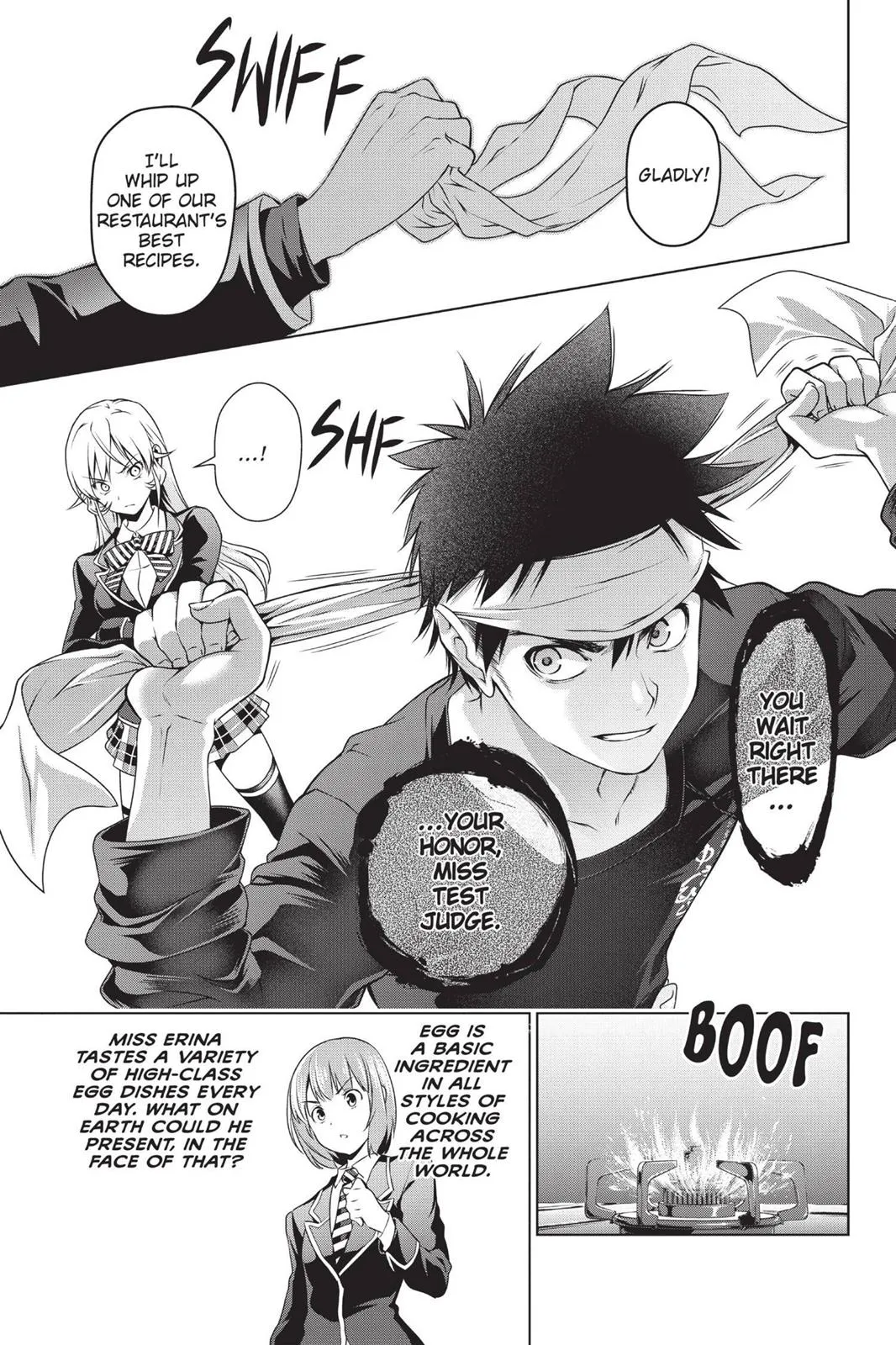 Read Food Wars en Manga Online