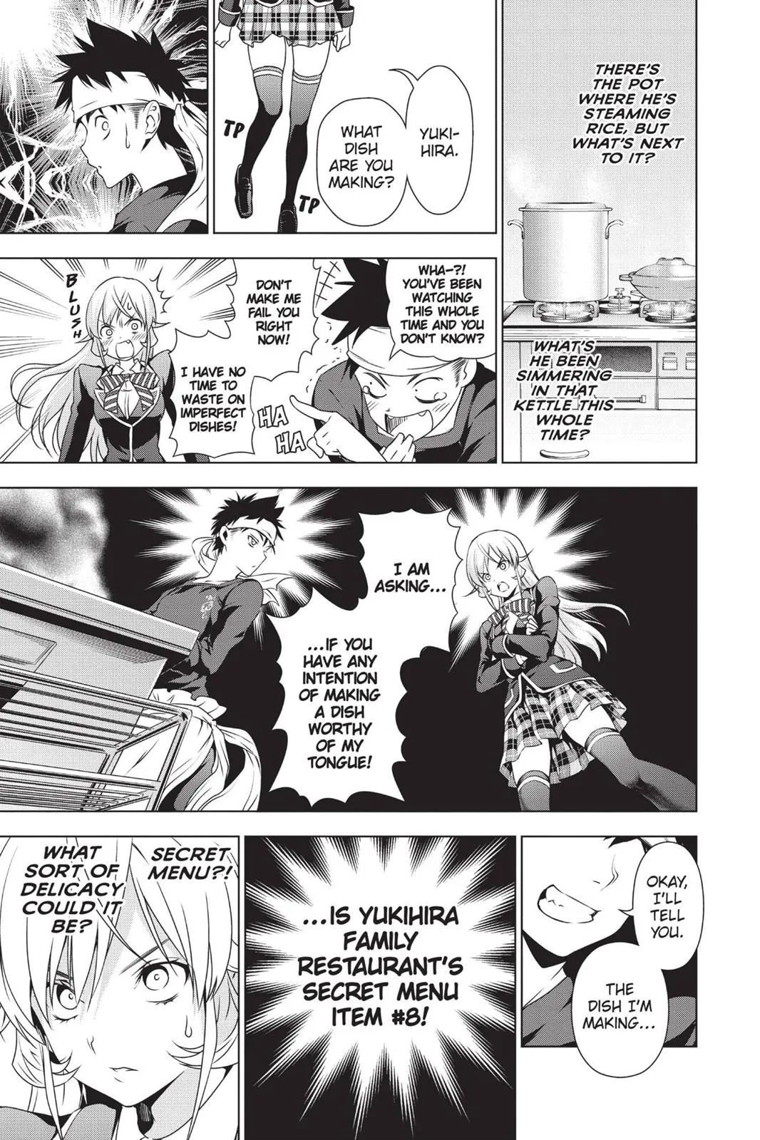 Read Food Wars en Manga Online