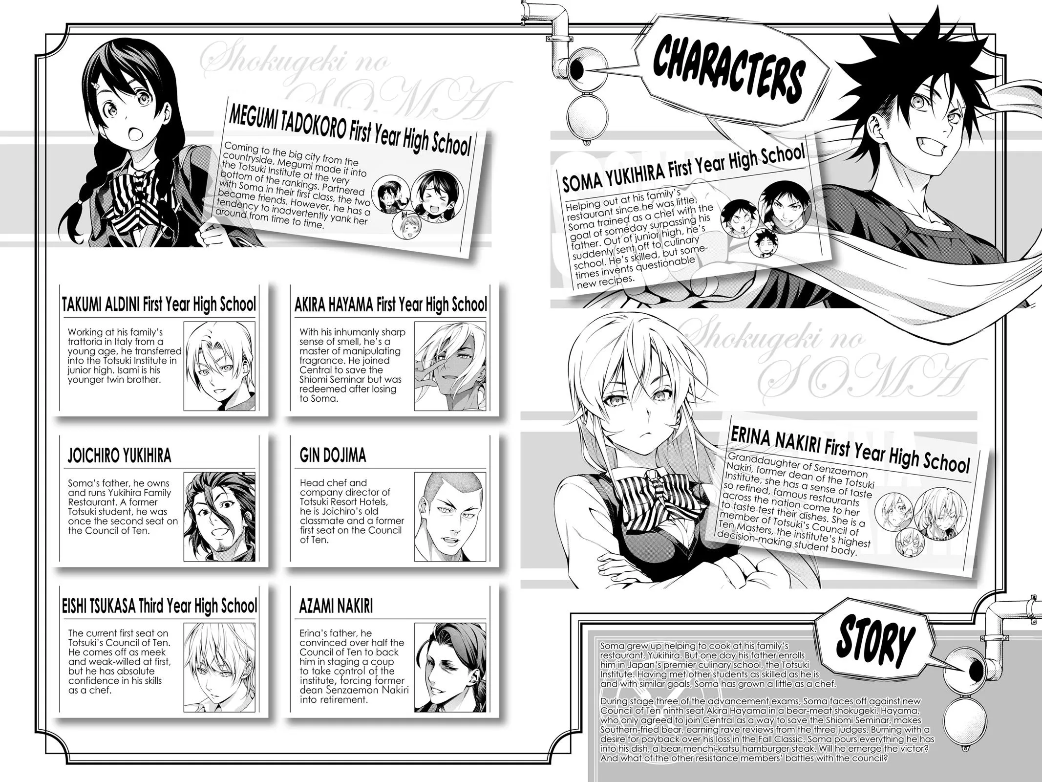 Read Food Wars en Manga Online