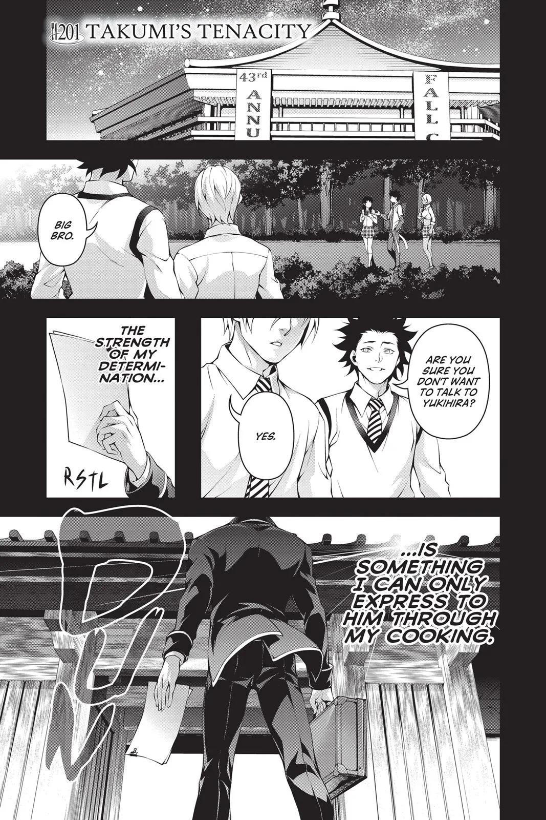 Read Food Wars en Manga Online