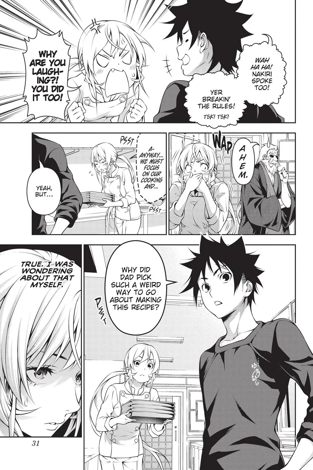 Read Food Wars en Manga Online