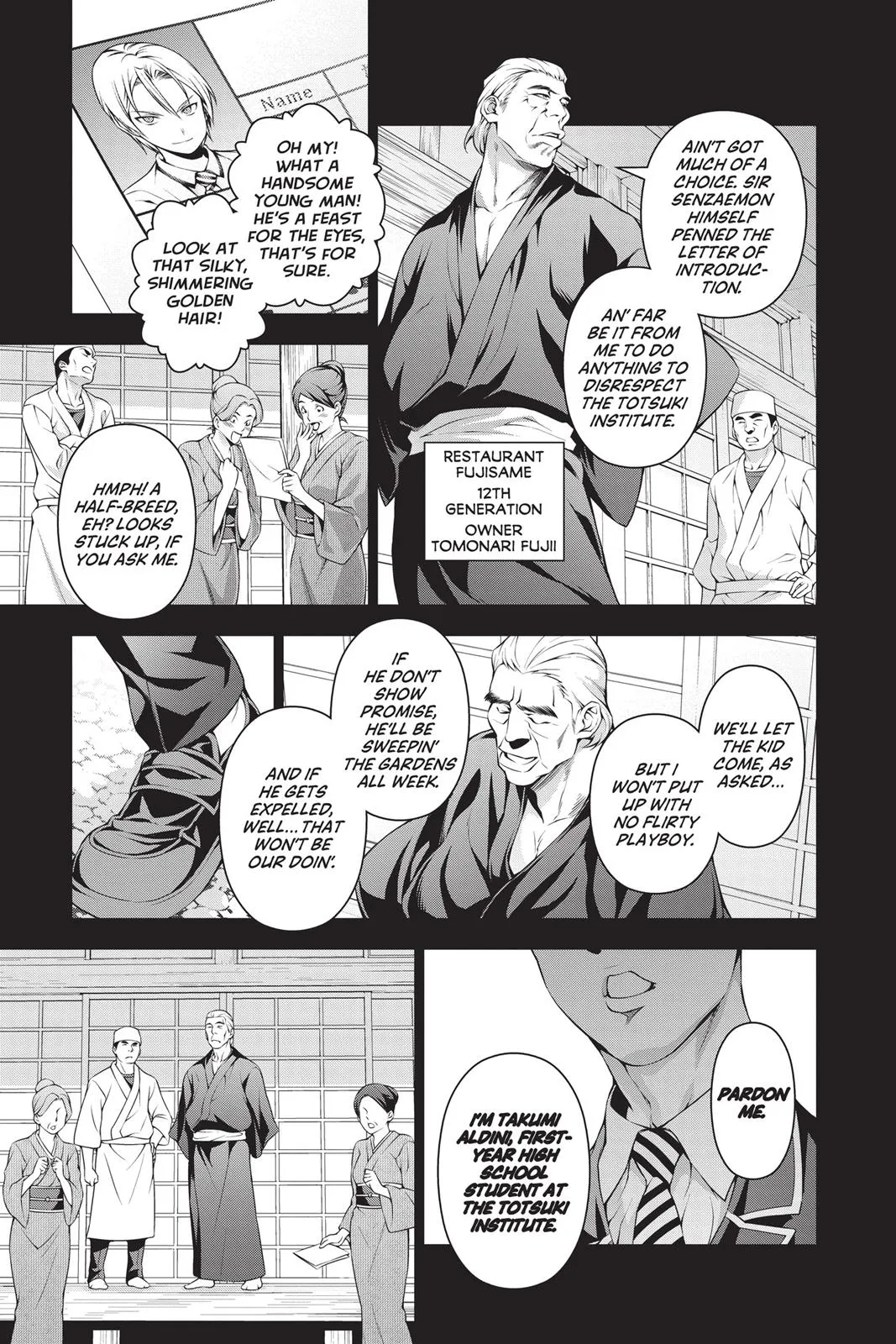 Read Food Wars en Manga Online