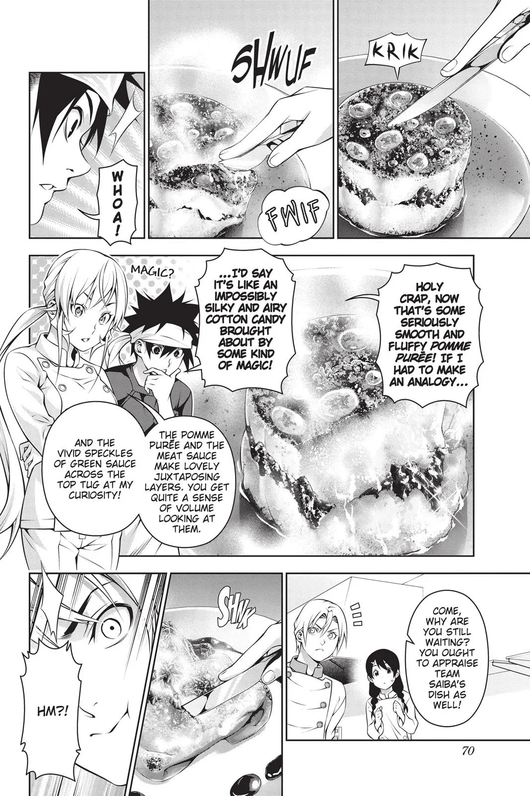 Read Food Wars en Manga Online