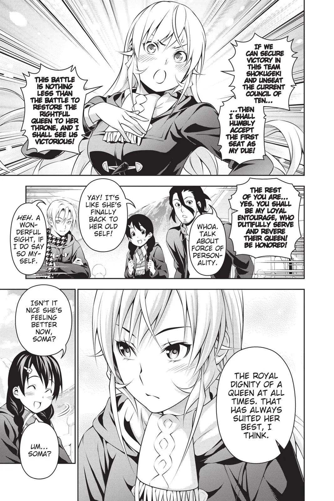 Read Food Wars en Manga Online