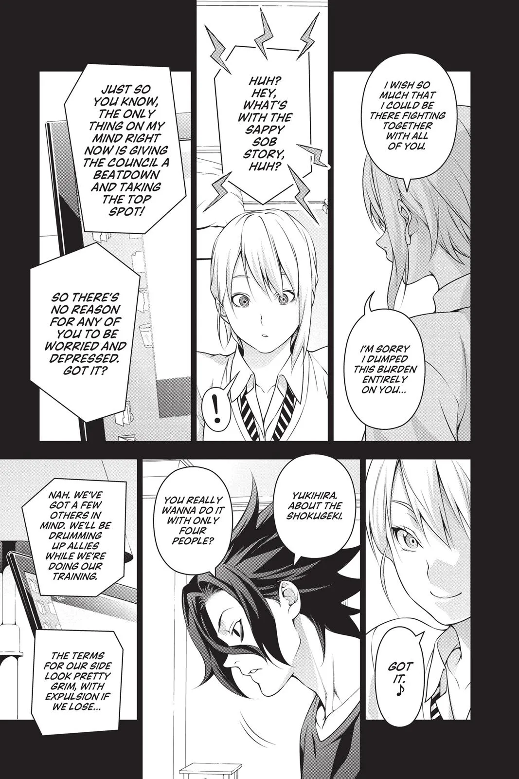 Read Food Wars en Manga Online