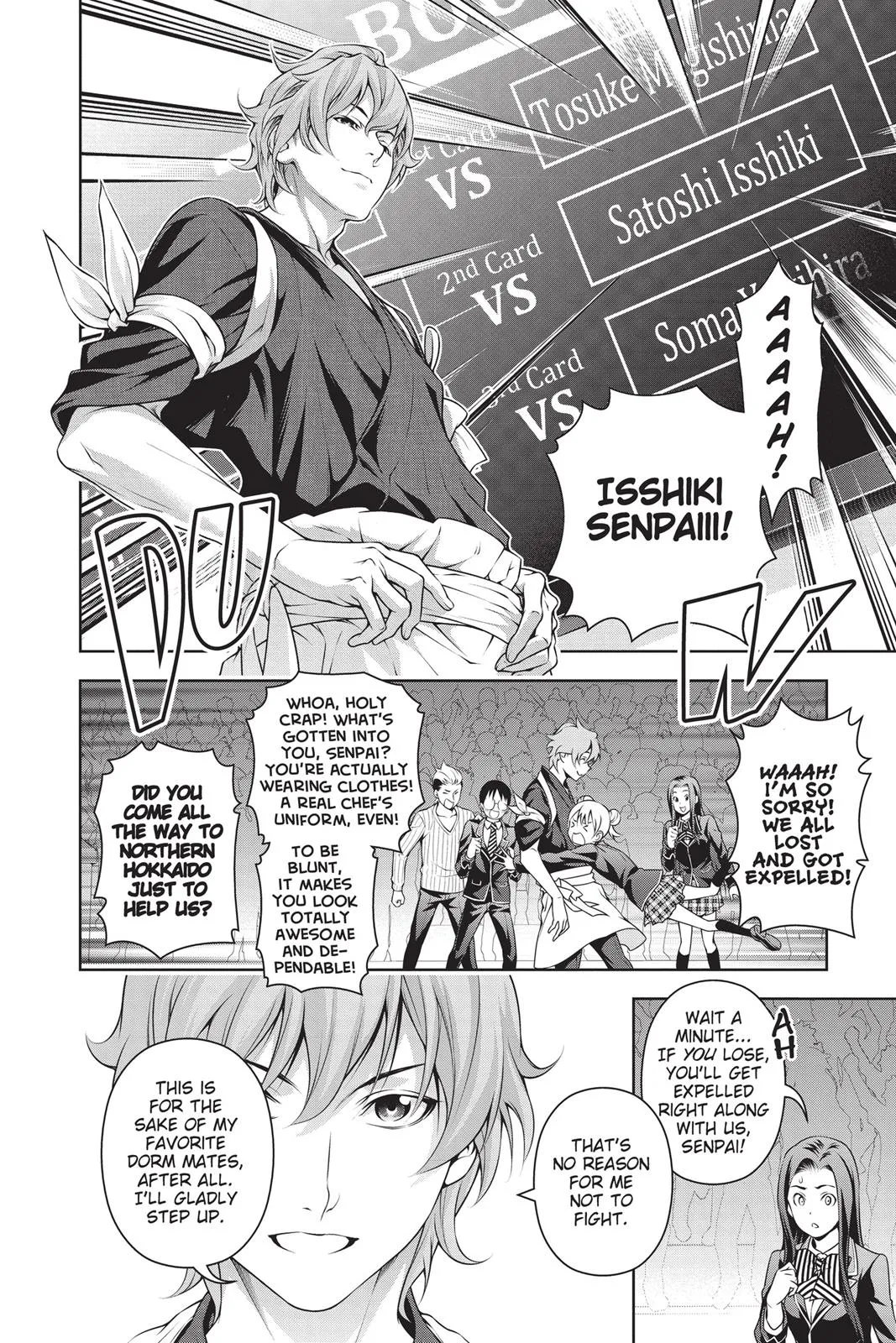Read Food Wars en Manga Online