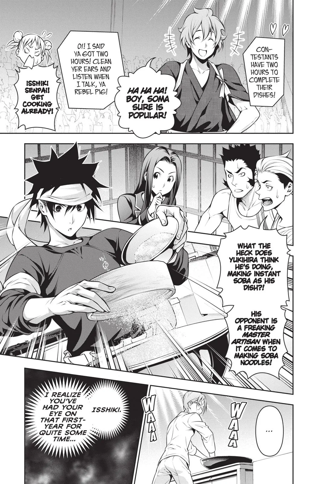 Read Food Wars en Manga Online