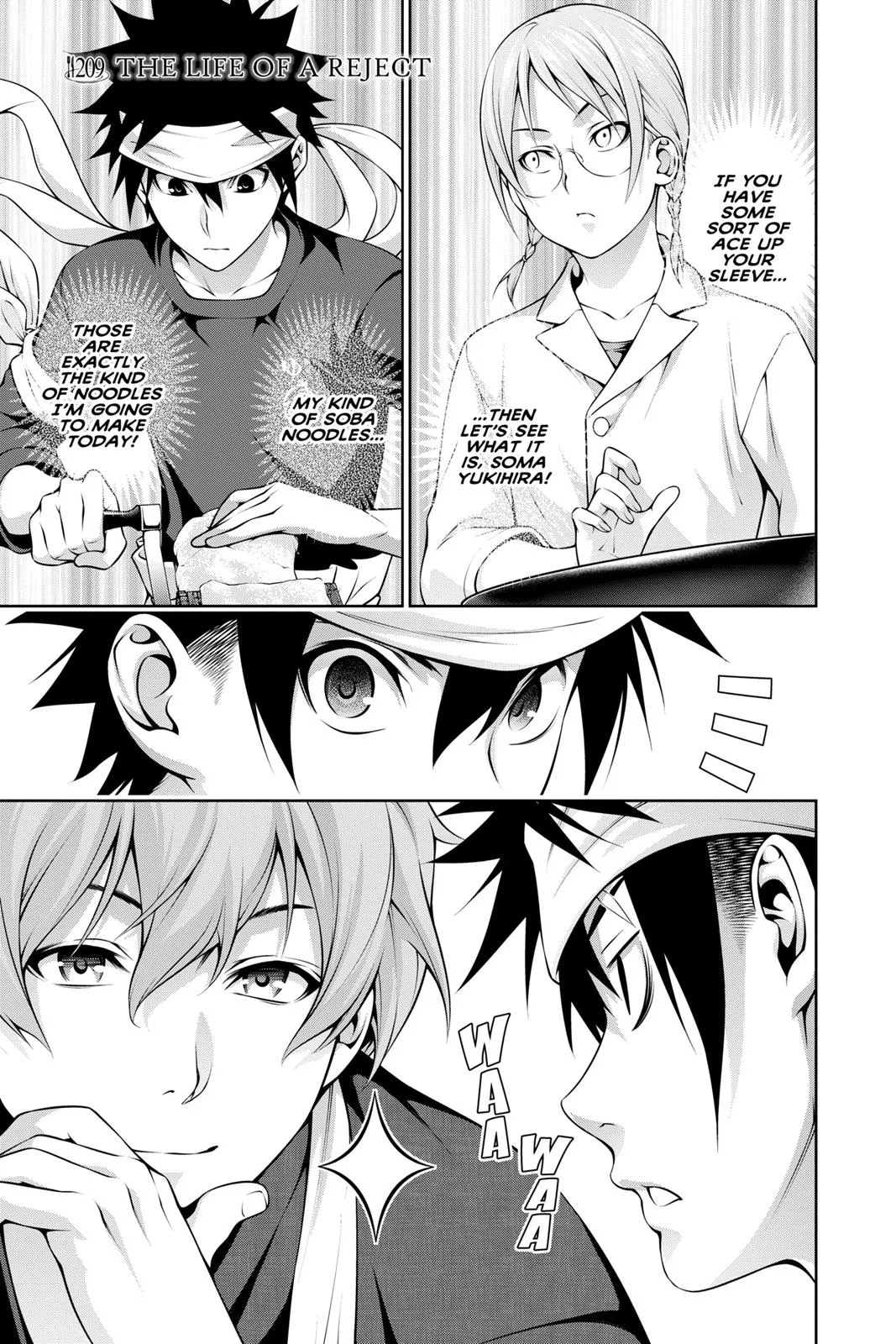 Read Food Wars en Manga Online