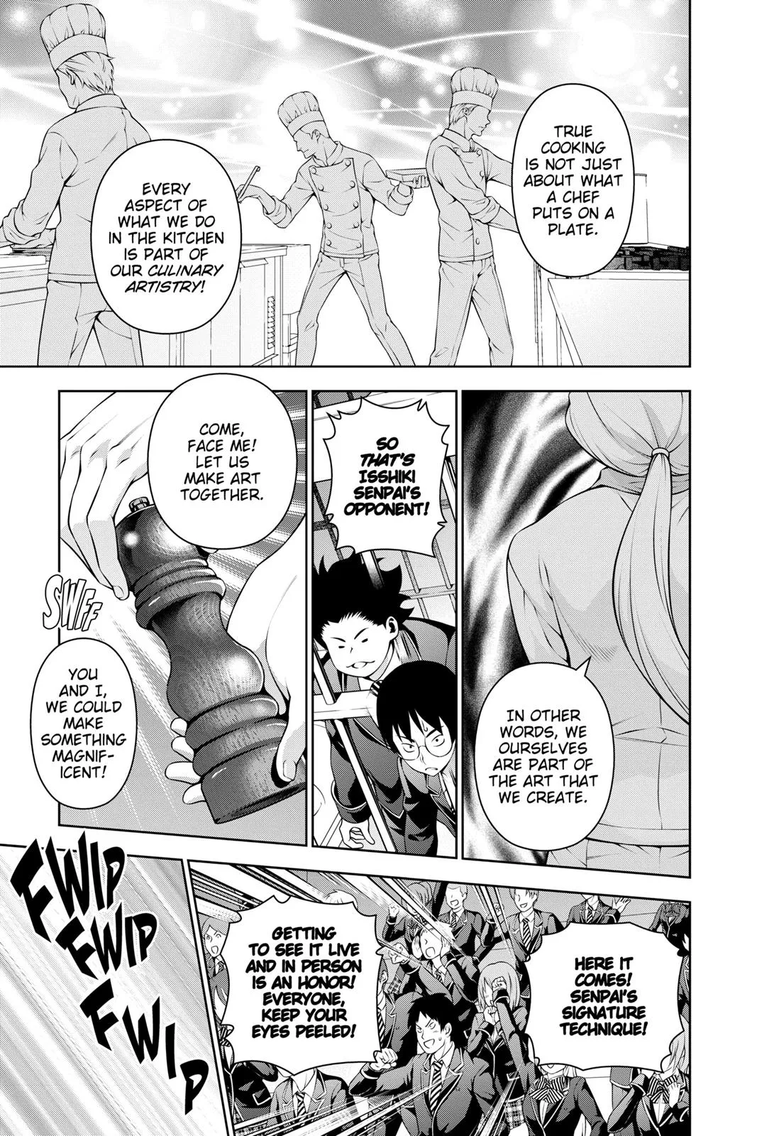 Read Food Wars en Manga Online