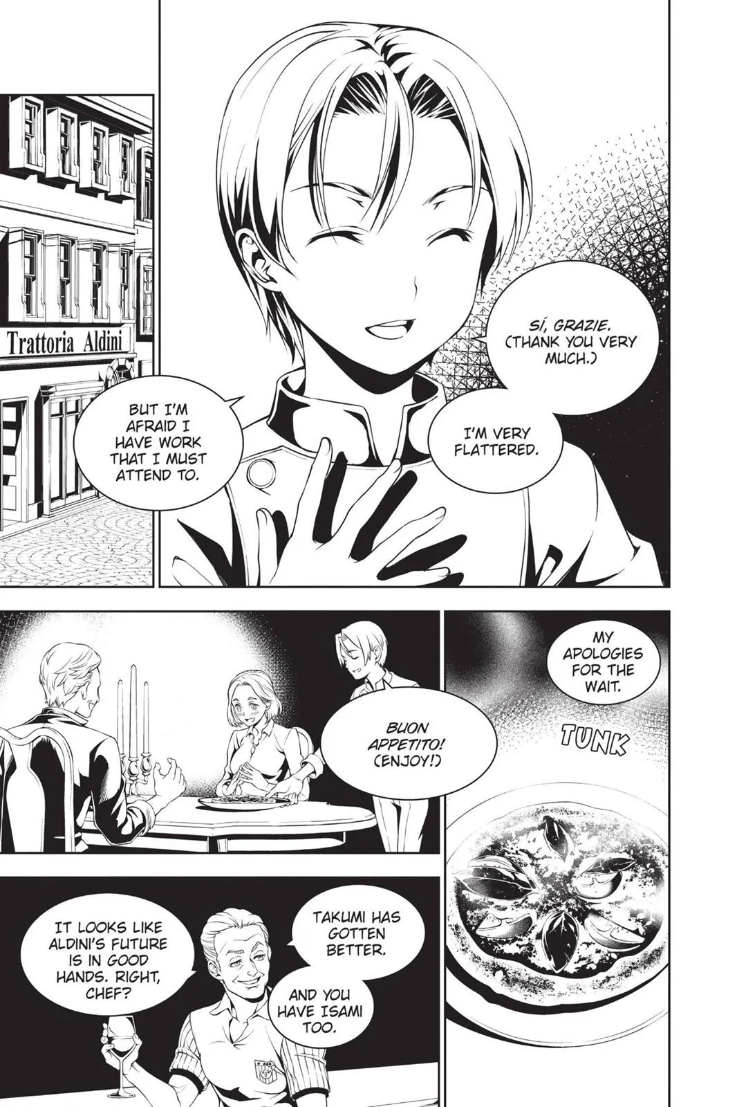 Read Food Wars en Manga Online