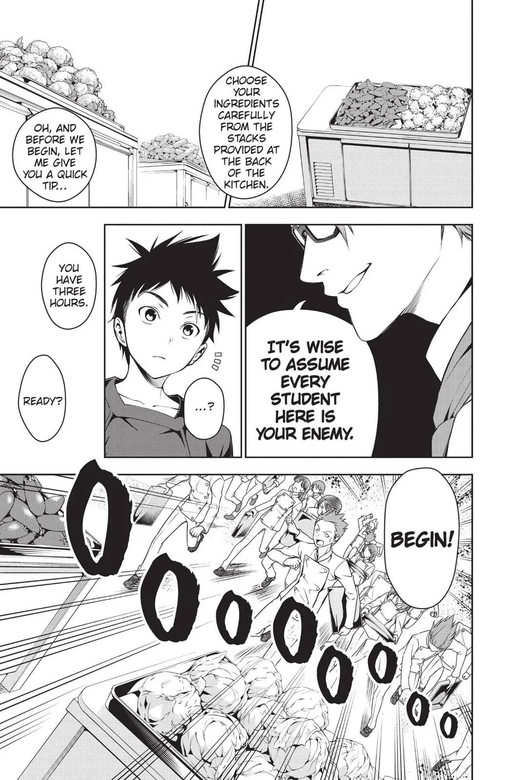 Read Food Wars en Manga Online