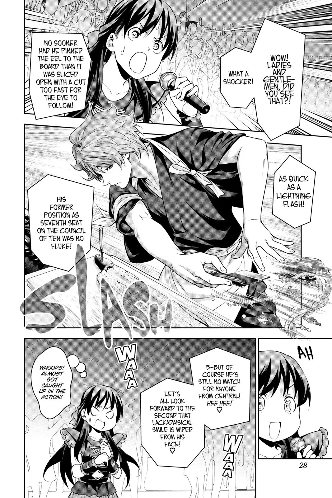 Read Food Wars en Manga Online