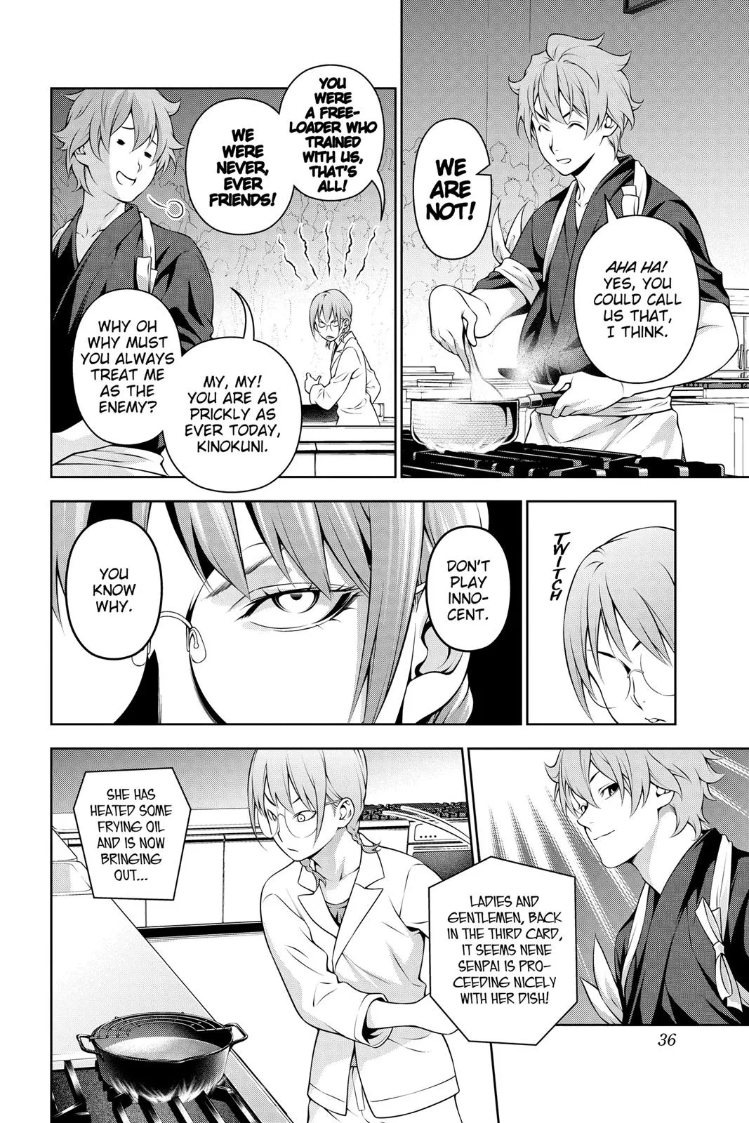 Read Food Wars en Manga Online
