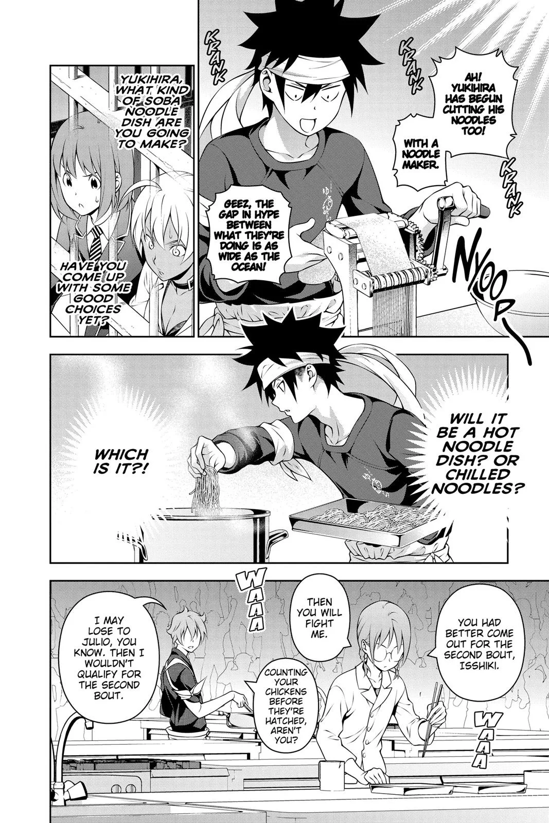 Read Food Wars en Manga Online
