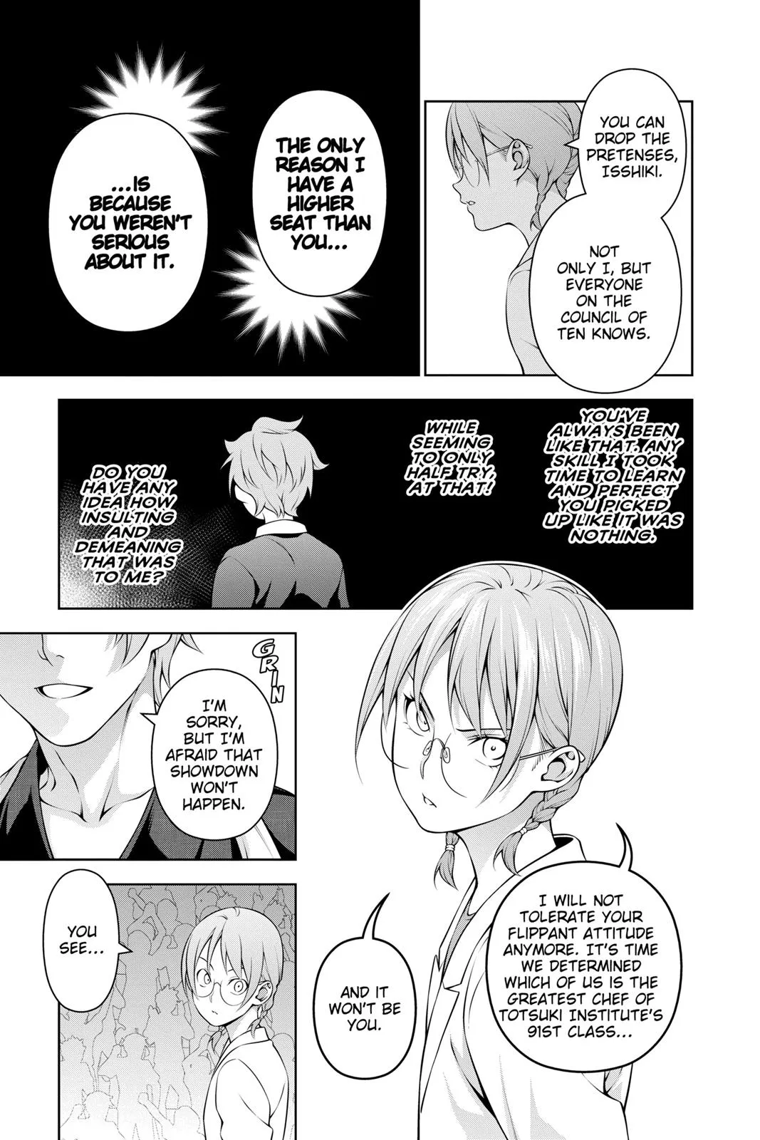 Read Food Wars en Manga Online