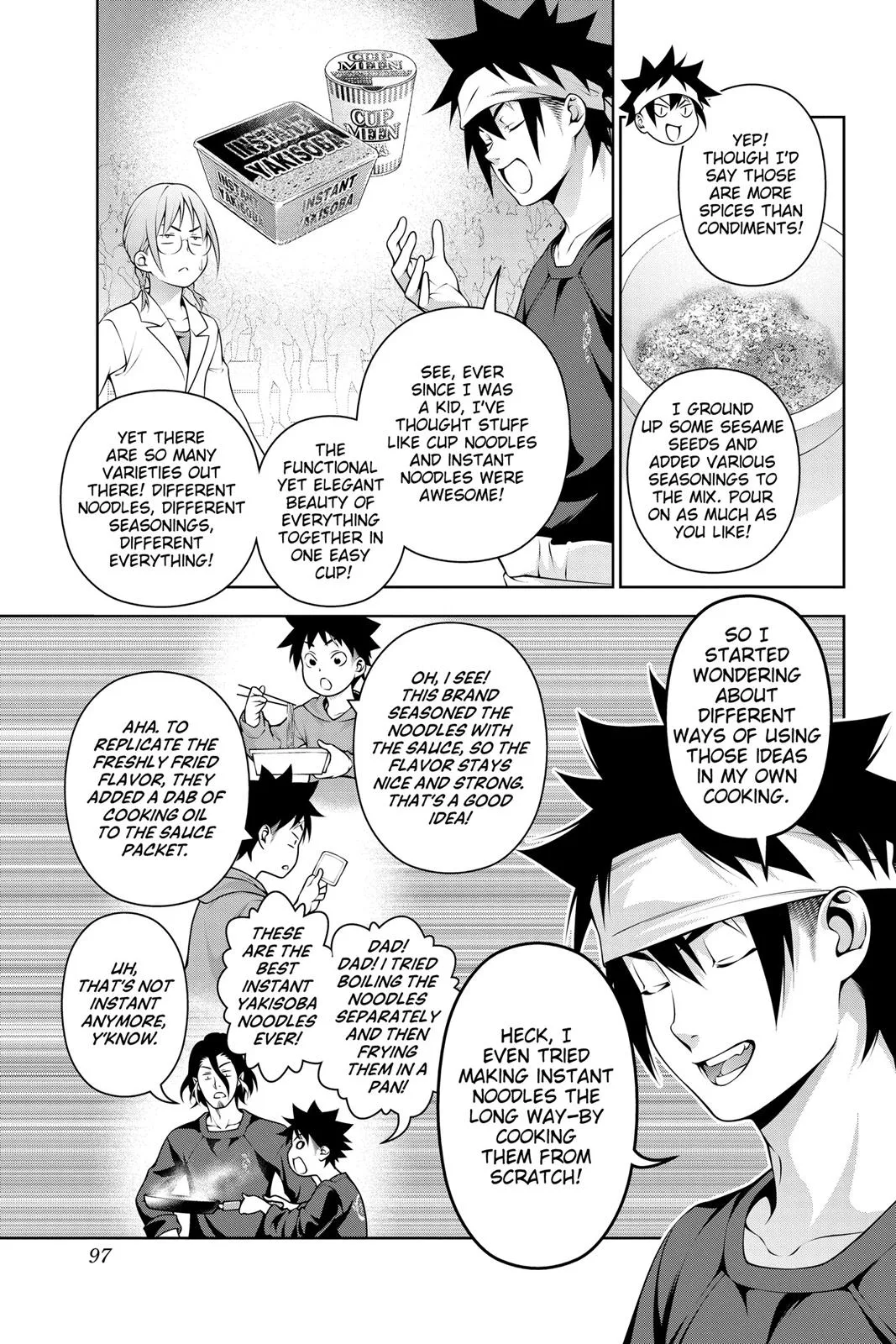 Read Food Wars en Manga Online