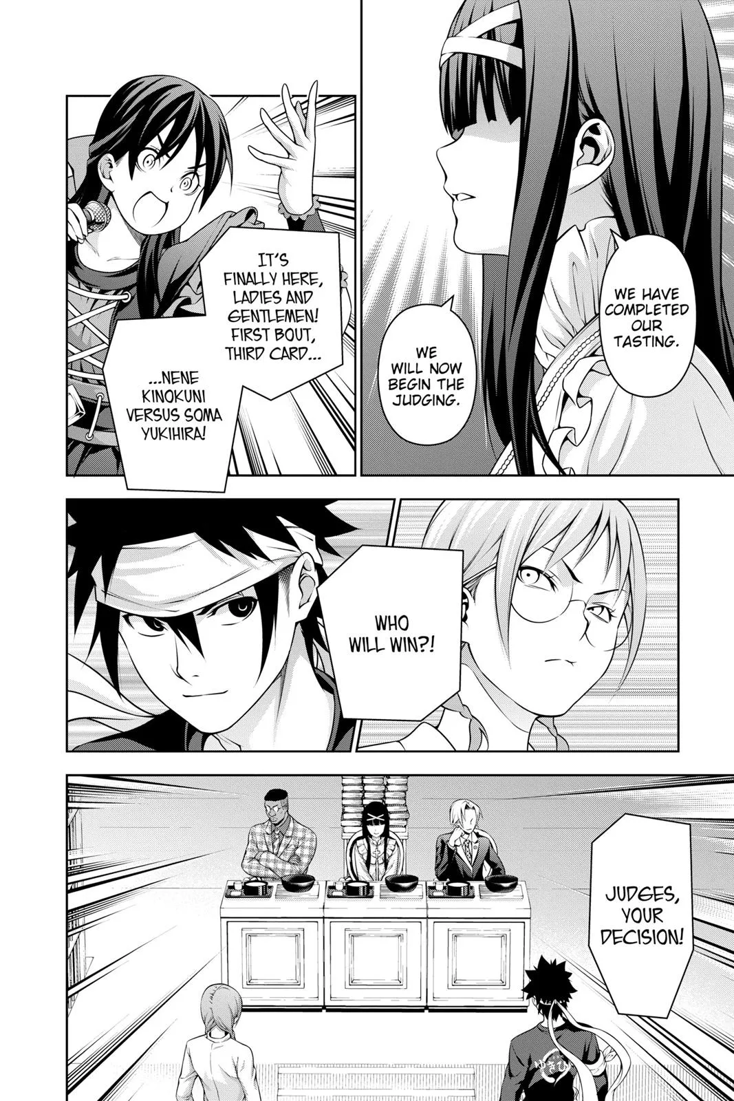 Read Food Wars en Manga Online