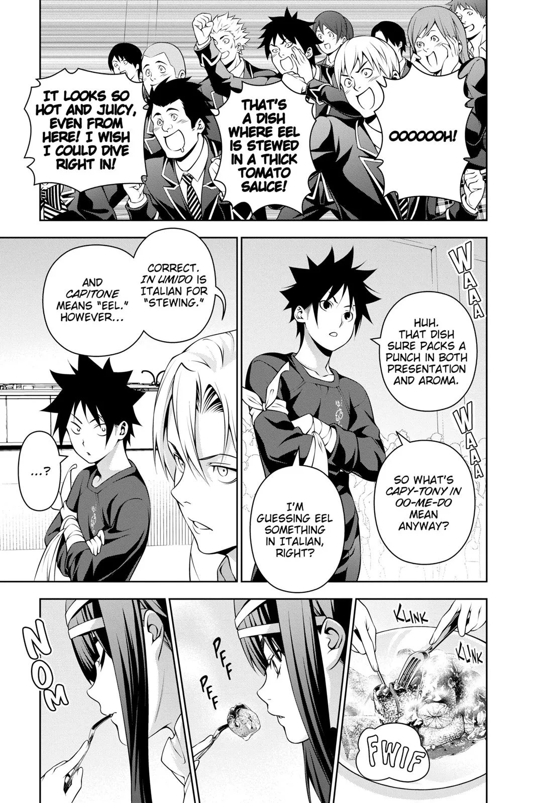 Read Food Wars en Manga Online