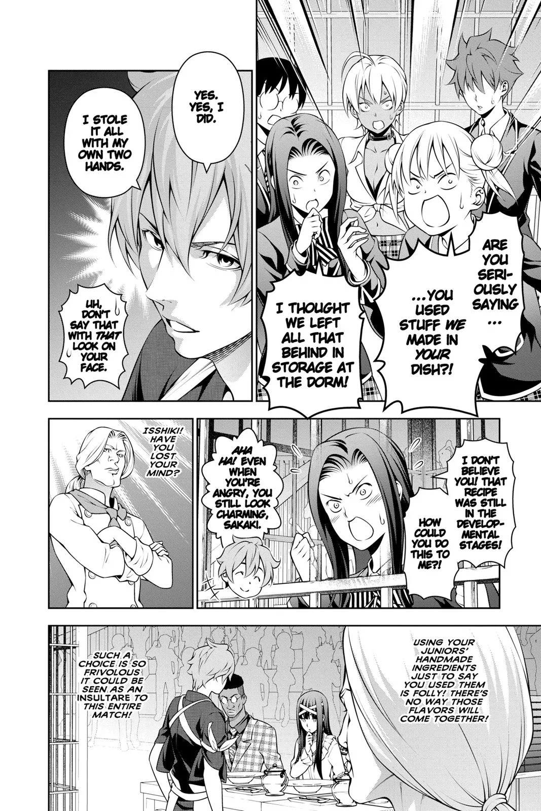 Read Food Wars en Manga Online