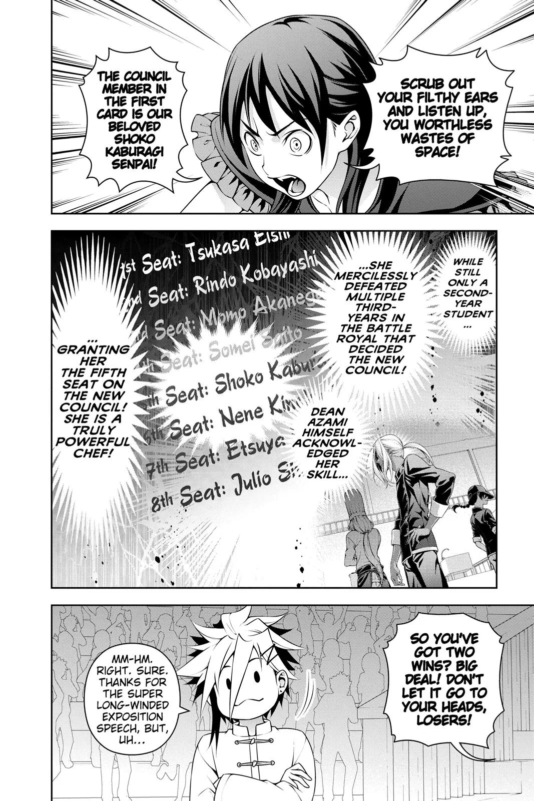 Read Food Wars en Manga Online