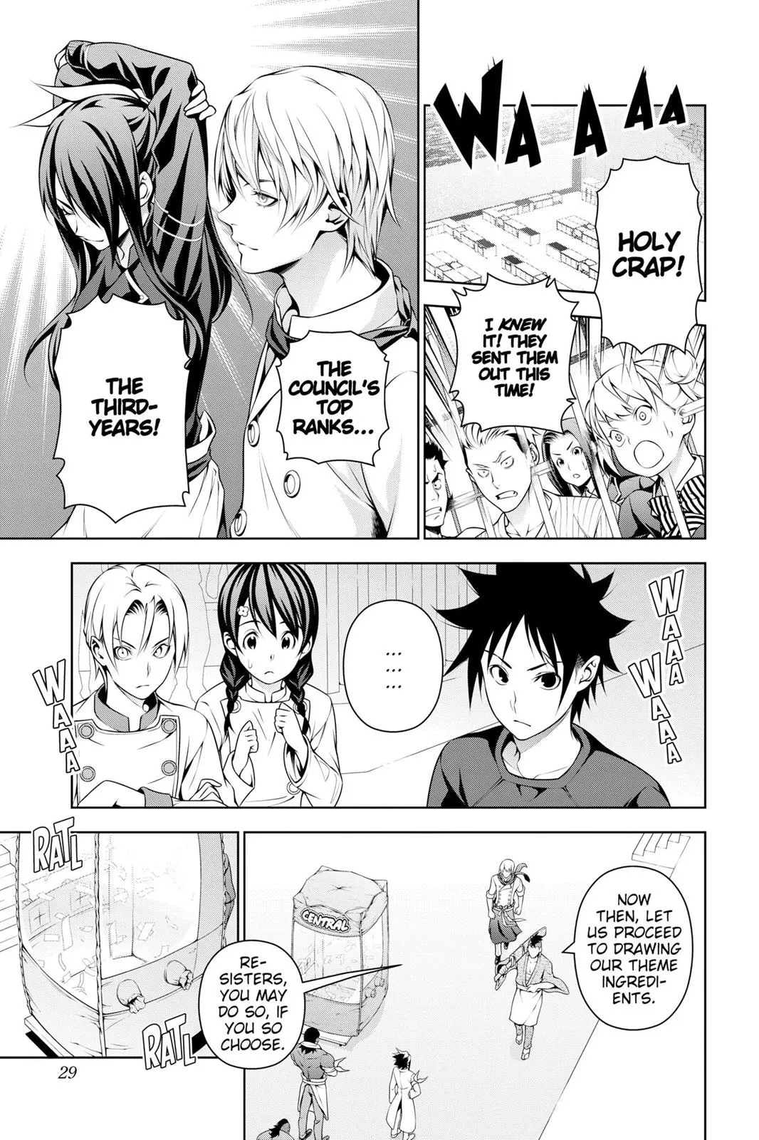 Read Food Wars en Manga Online