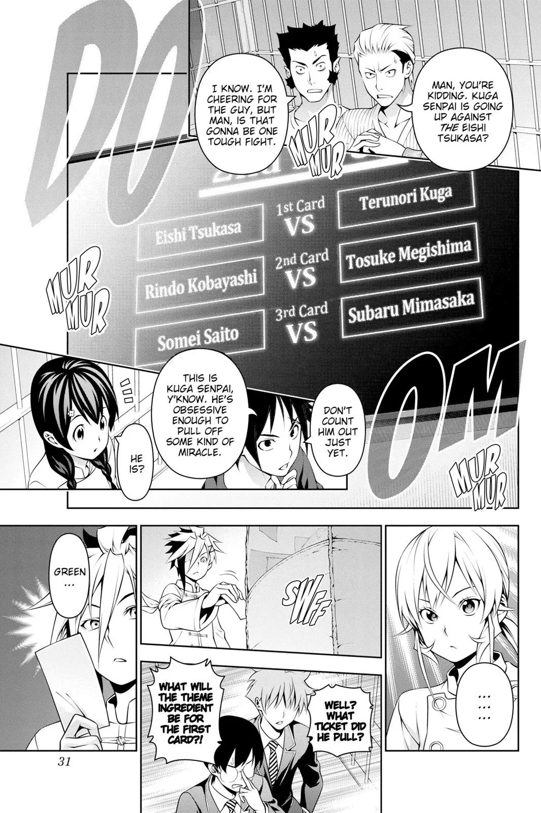 Read Food Wars en Manga Online