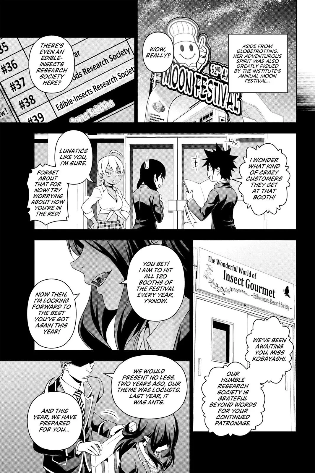 Read Food Wars en Manga Online