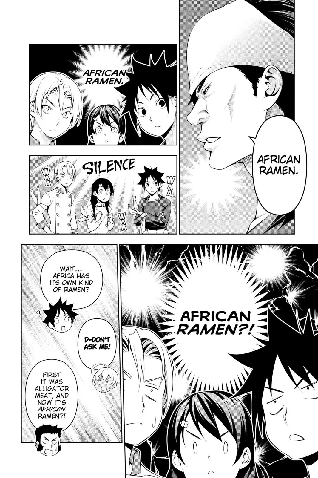 Read Food Wars en Manga Online
