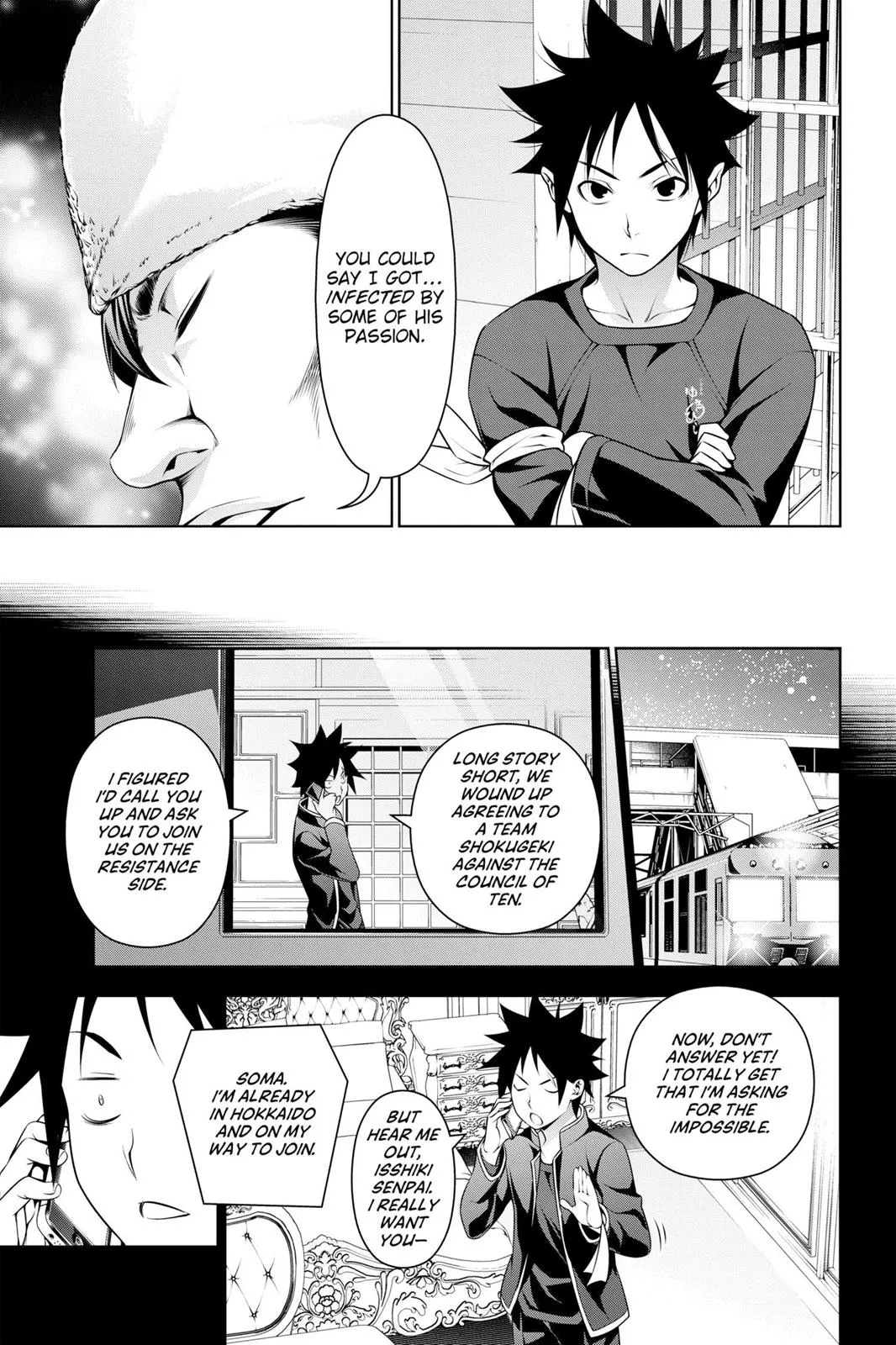 Read Food Wars en Manga Online